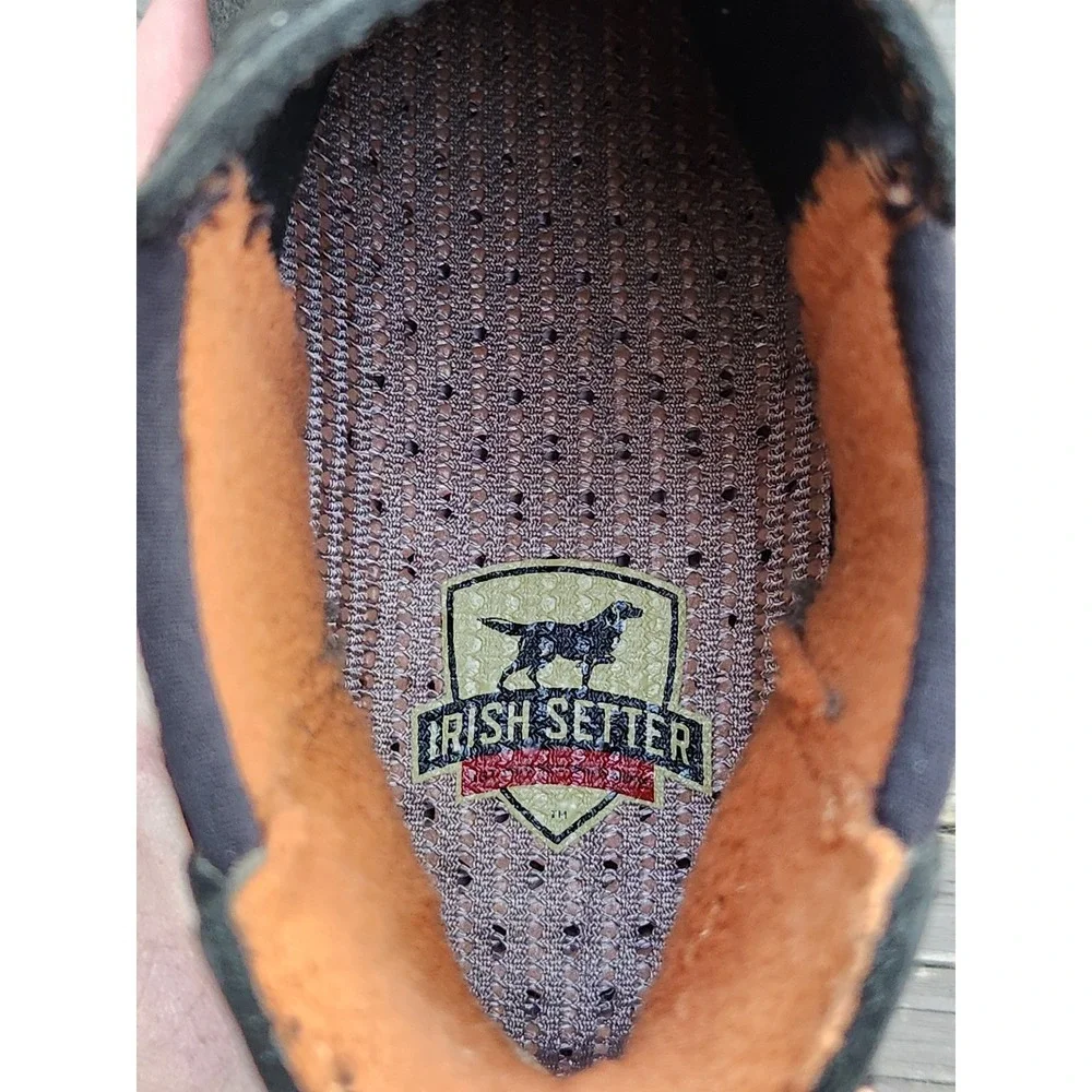 Irish Setter Fifty Chelsea Boots Black Leather Wedge Sole 3929‎ Women 7.5 Wide